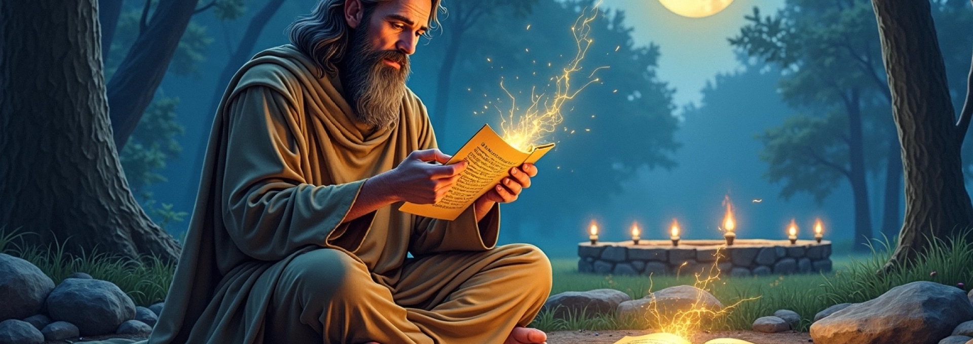 Rituels de magie et énergie spirituelle